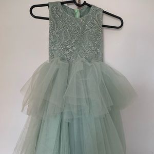 I have 2 custom made little girl special occasion dresses.